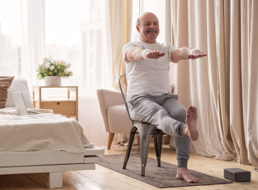 Chair Yoga with Claire (Via Zoom)