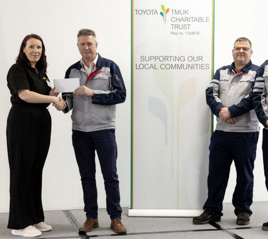 Celebrating Our New Grant from Toyota Manufacturing UK Charitable Trust