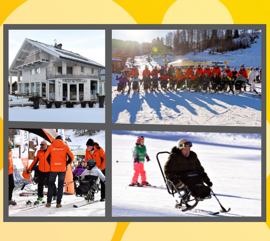 Travel adventures on the ski slope
