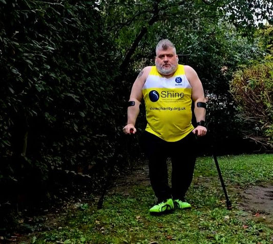 Hobble Hero aims to smash crutch marathon barrier in Guinness World Record attempt